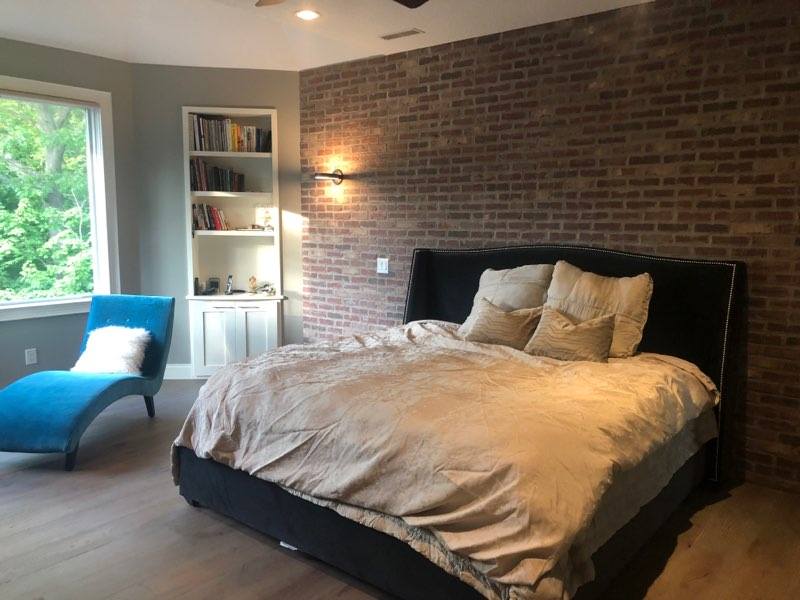 Master Bedroom Sonneman Guide Ring Sconces