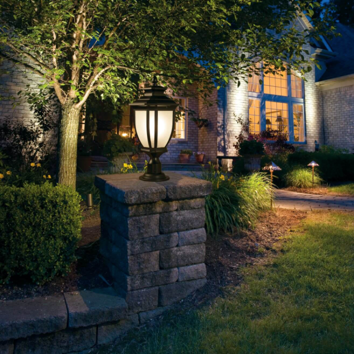post light and entry