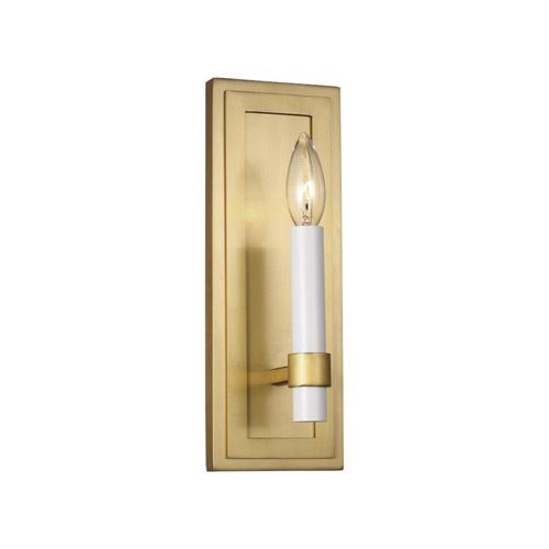 Marston Collection 1-Light Wall Sconce in Burnished Brass Generation Lighting CW1231BBS